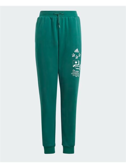 j bluv q3 pant ADIDAS | IA1553C GREEN/WHITE